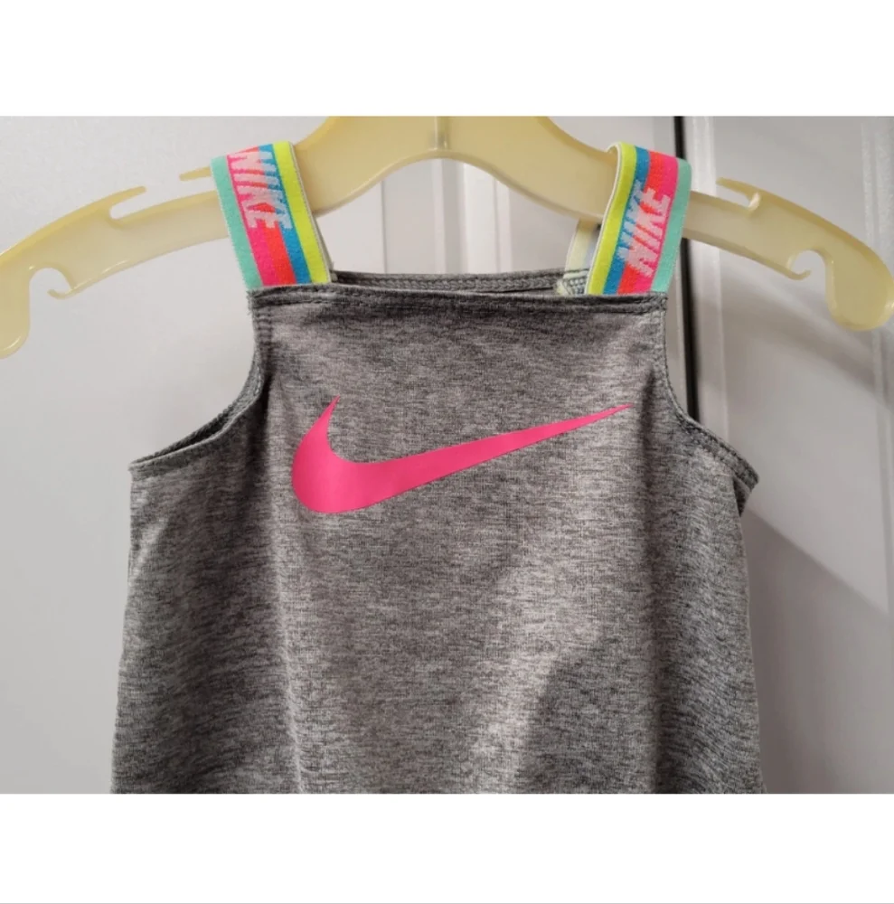 Nike Bodysuit Baby Girls Size: 3 Months ADORABLE Dri-Fit